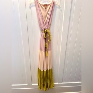 Flying Tomato Pink and Cream Dress